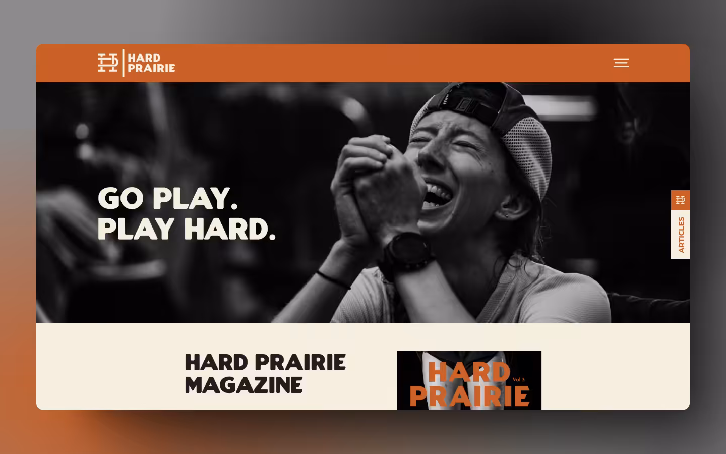 Screenshot of the Hard Prairie homepage, designed by Addelise, built and developed by WinuSoft using Oxygen Builder. - WinuSoft | Oxygen Builder Developer & Top UK Web Development Company