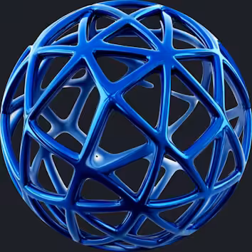 Blue Net Orb